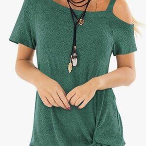 Short Sleeve Off the Shoulder Top